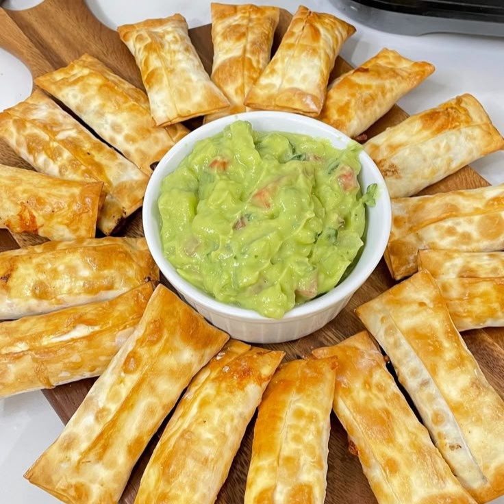 Tequeños con queso
